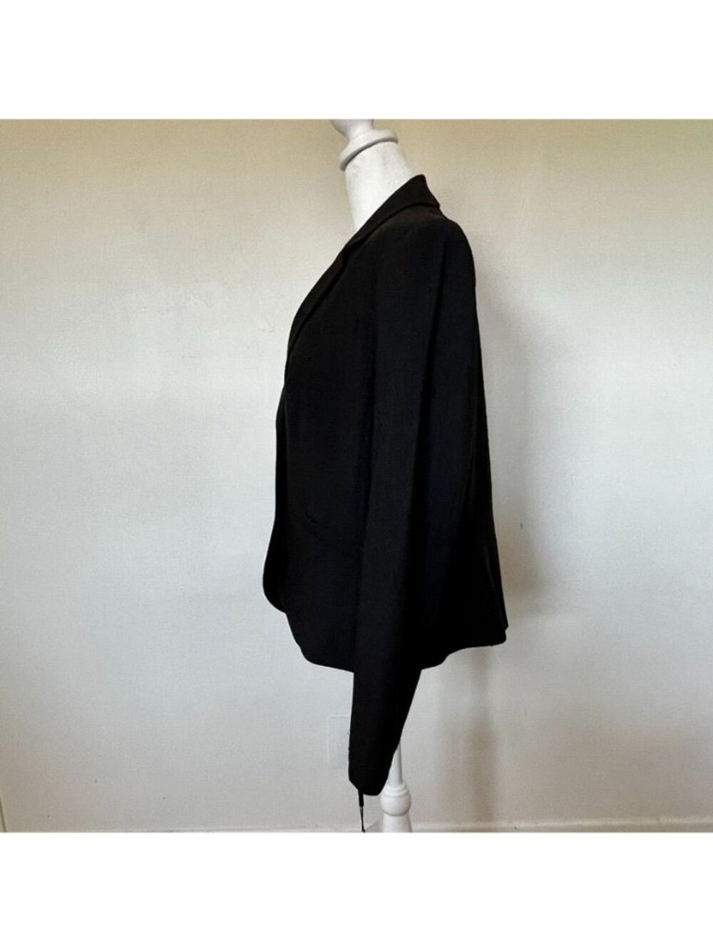 Calvin Klein Womens Sz 12 Gray Blazer Classic Office Going Out Ivy Style Capsule - Picture 3 of 14